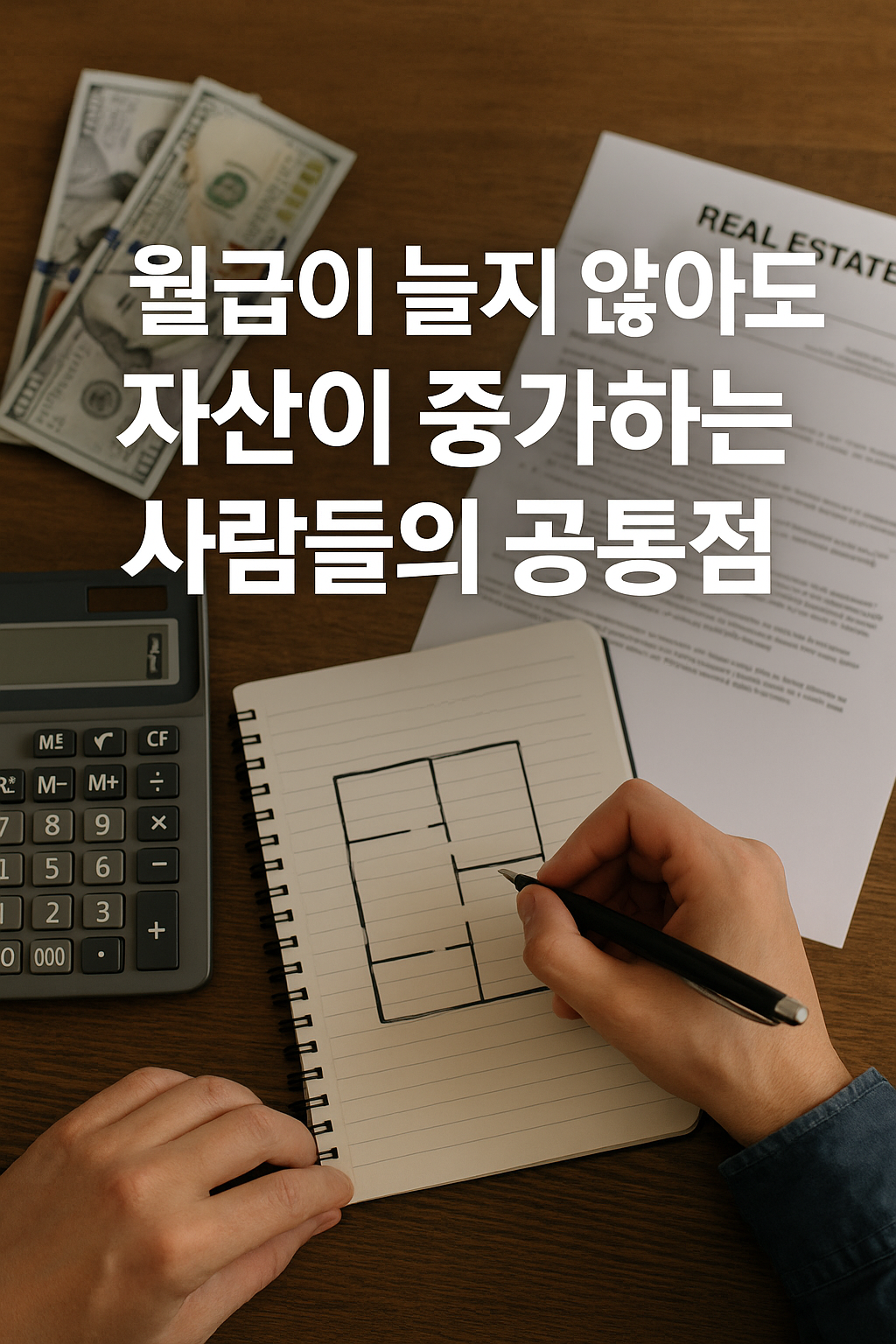 월급이 늘지 않아도 자산이 증가하는 사람들은 돈의 크기보다 흐름과 구조를 먼저 설계