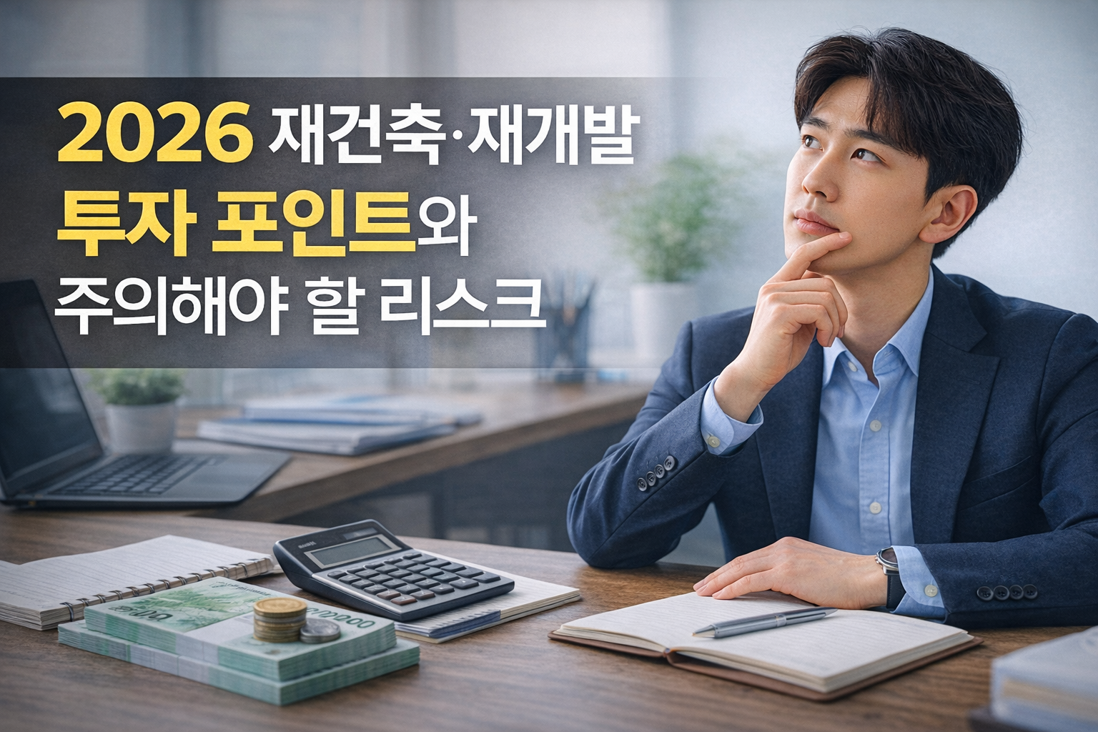 2026 재건축·재개발 투자, 10가지 핵심 포인트로 수익과 리스크를 한눈에 정리한 썸네일 이미지