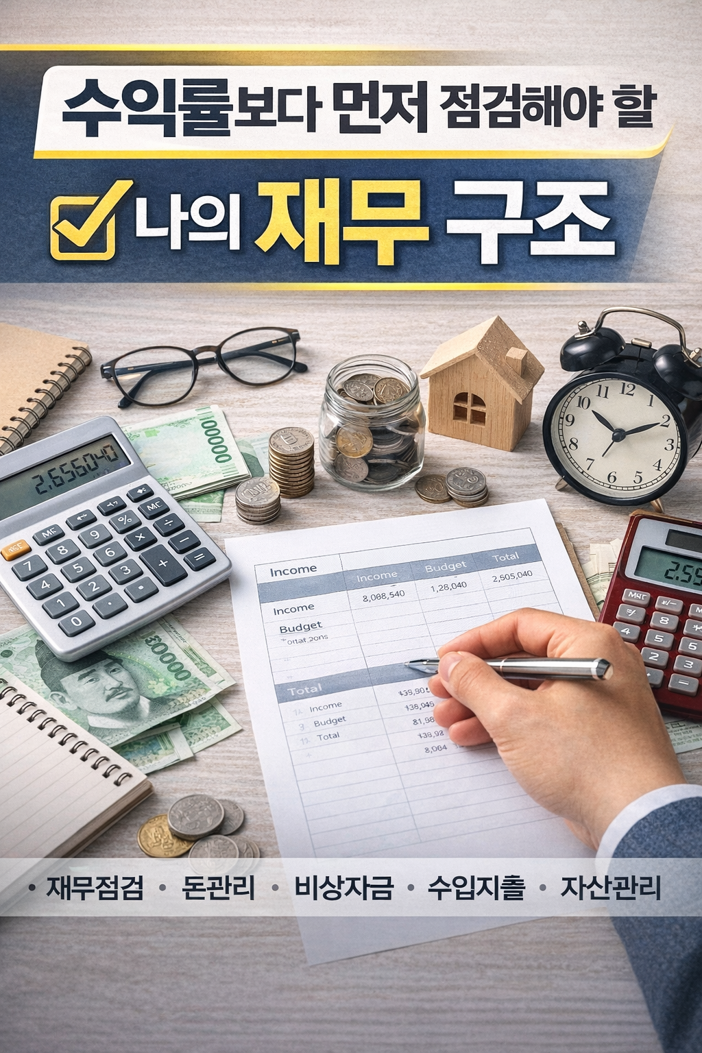 수익률보다 재무 구조 점검이 중요한 이유를 설명하는 썸네일 이미지